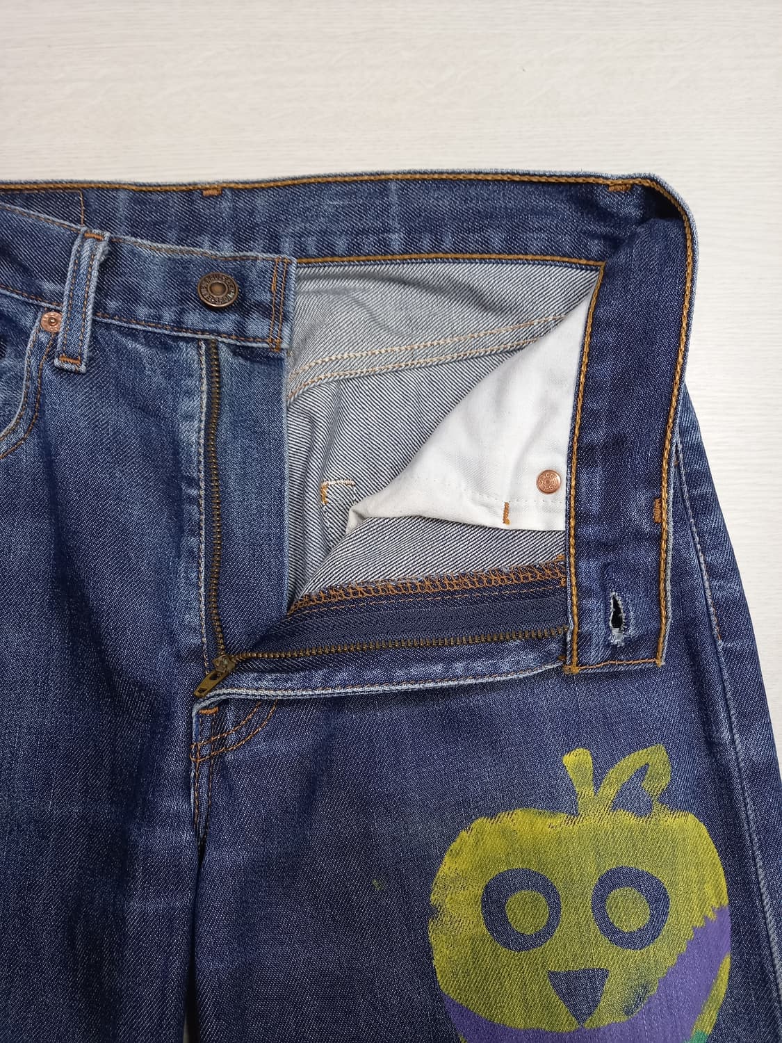 30 01's 리바이스512 할로윈판 세미와이드진 30-158 상품이미지7