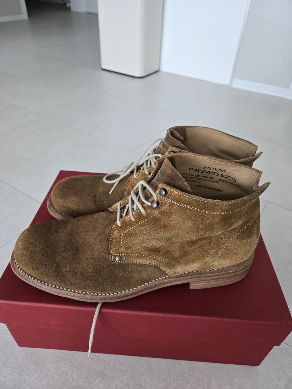 그라더스 02 부츠 올리브 42사이즈 상품이미지2