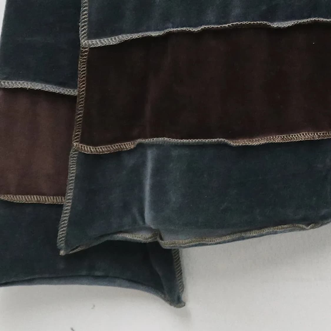 벨벳 스트라이프 스티치 긴팔 티셔츠 63224 상품이미지4