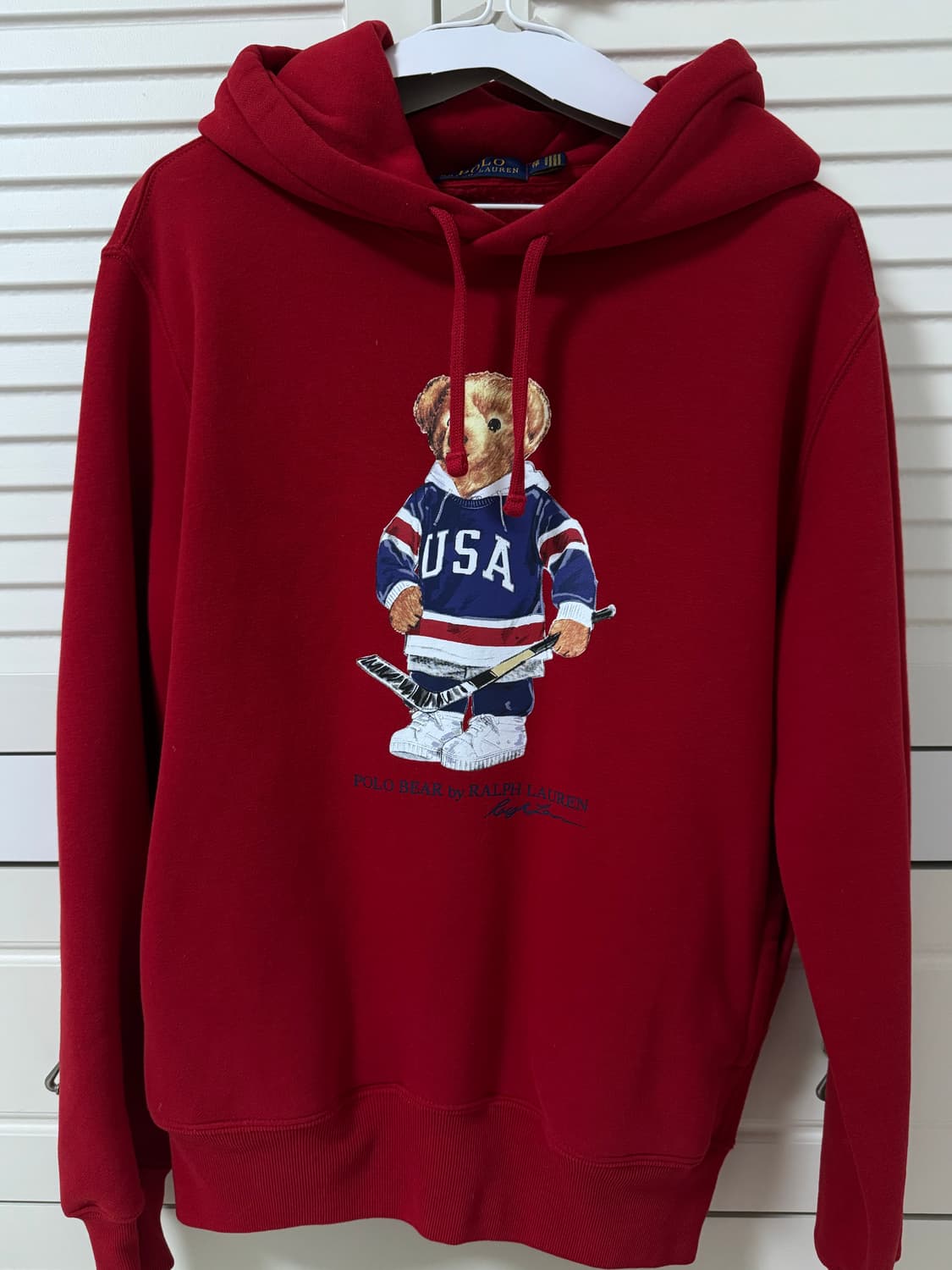 폴로 랄프로렌 베어 후드티 xs 상품이미지1