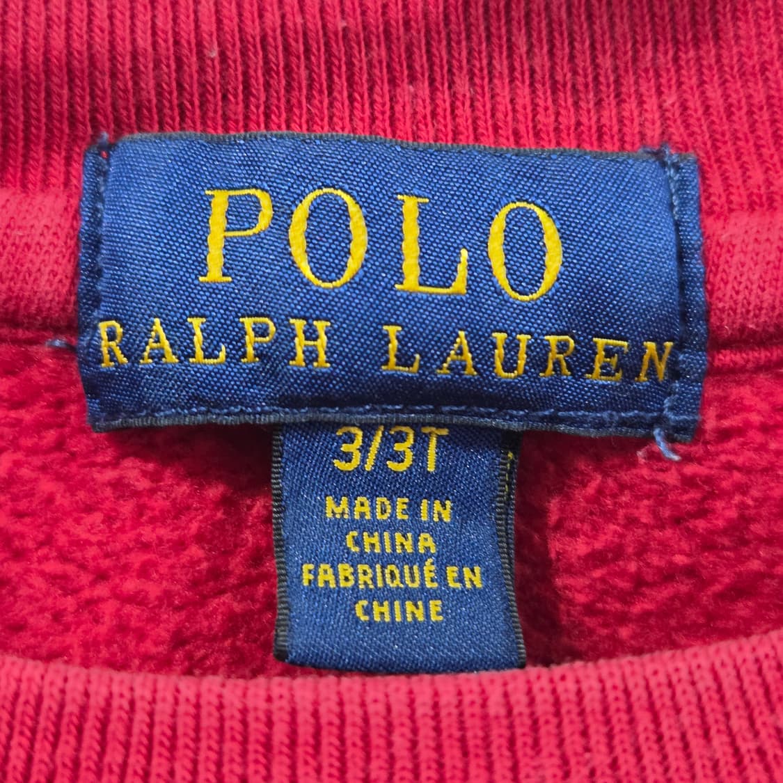폴로랄프로렌 키즈 맨투맨 3T  상품이미지3