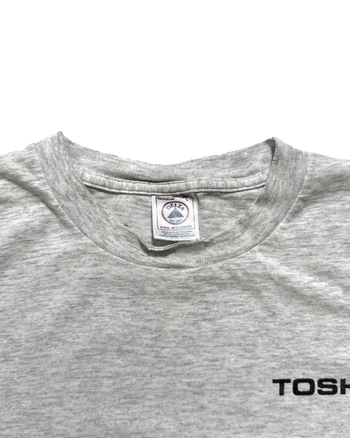 90‘s 토시바 테크 투어 프로모션 티셔츠 상품이미지5