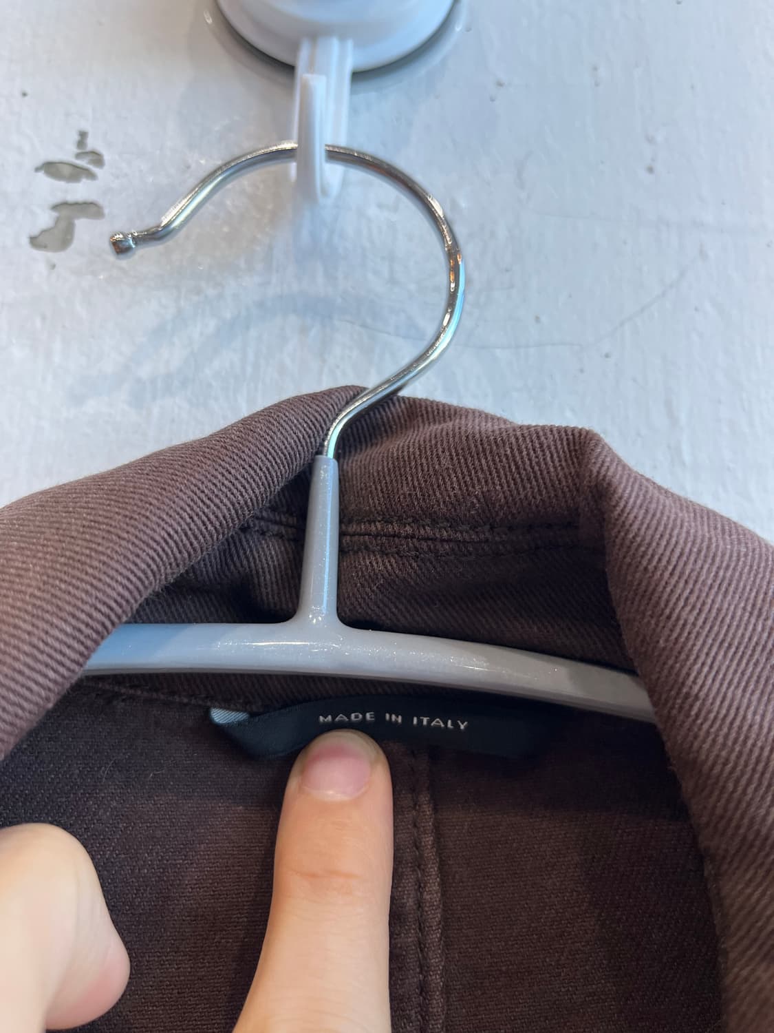 막스마라 더블 브레스트 자켓 브라운 Made in ITALY  상품이미지4