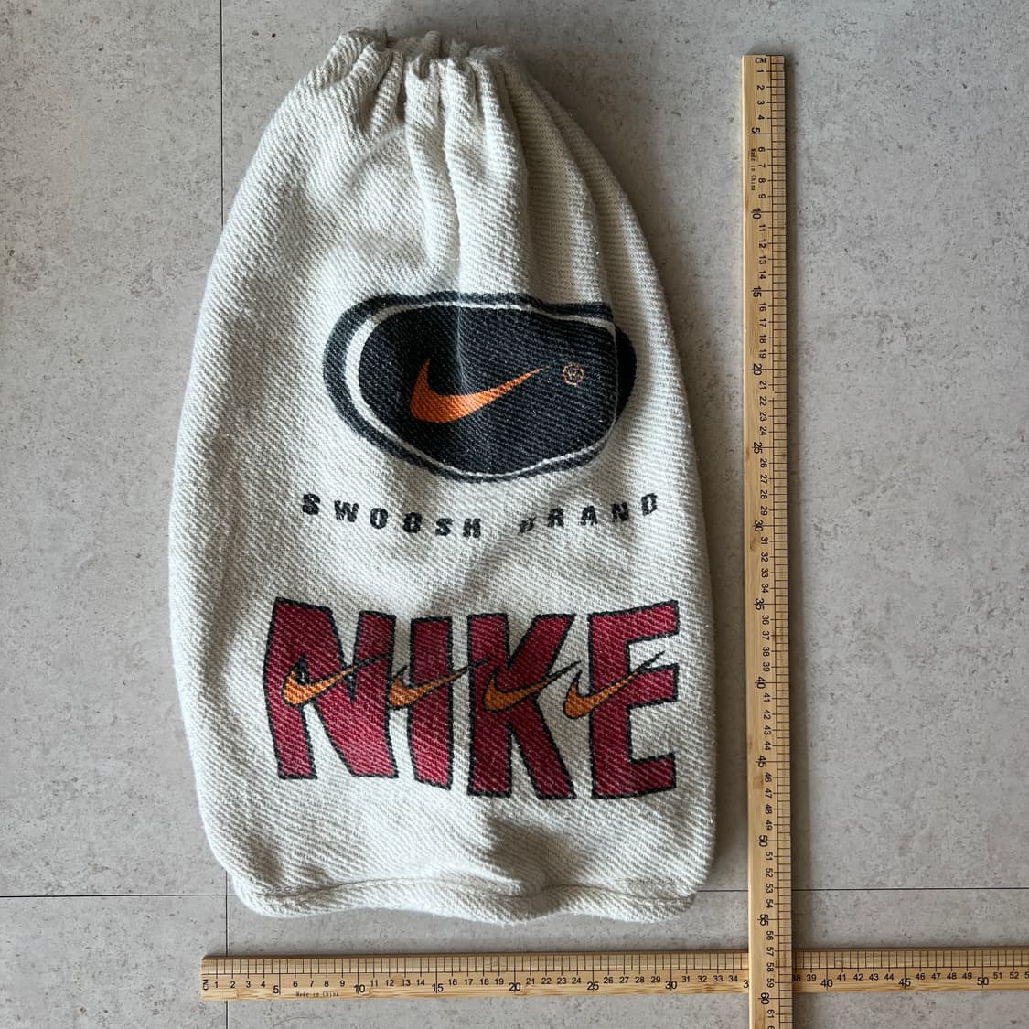 빈티지 90s Nike 스우시 로고 스트링 백 상품이미지8