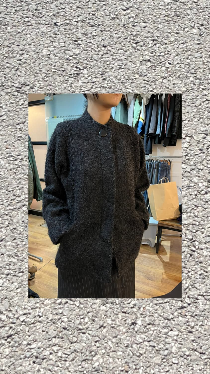 japanese vintage 울 자켓 상품이미지1