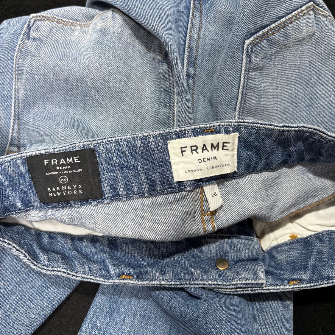 26 FRAME DENIM 프레임데님 디스트로이드 크롭 부츠컷 플레어진 상품이미지4
