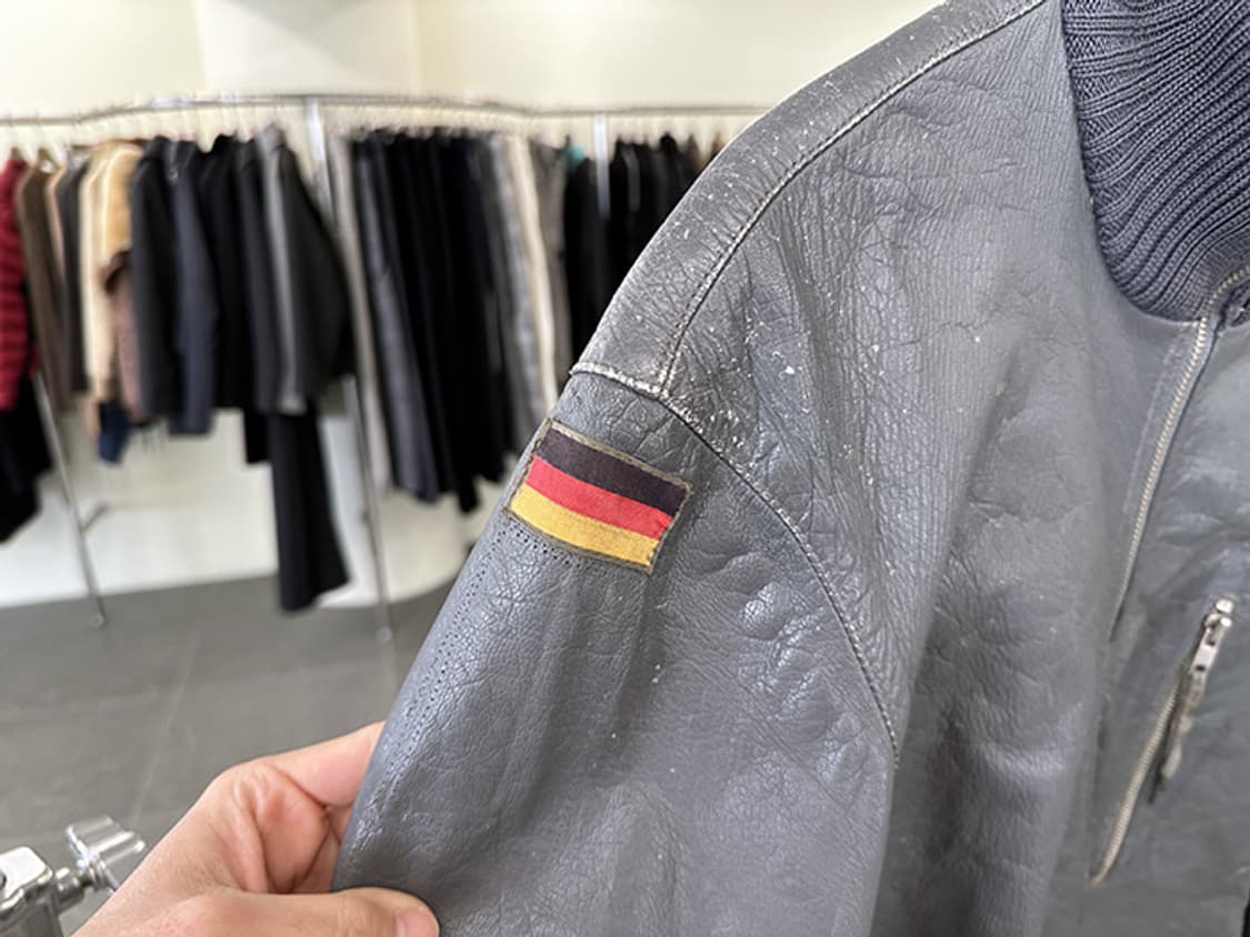 80'S GERMAN FLIGHT BOMBER_ goat skin (L) 상품이미지8