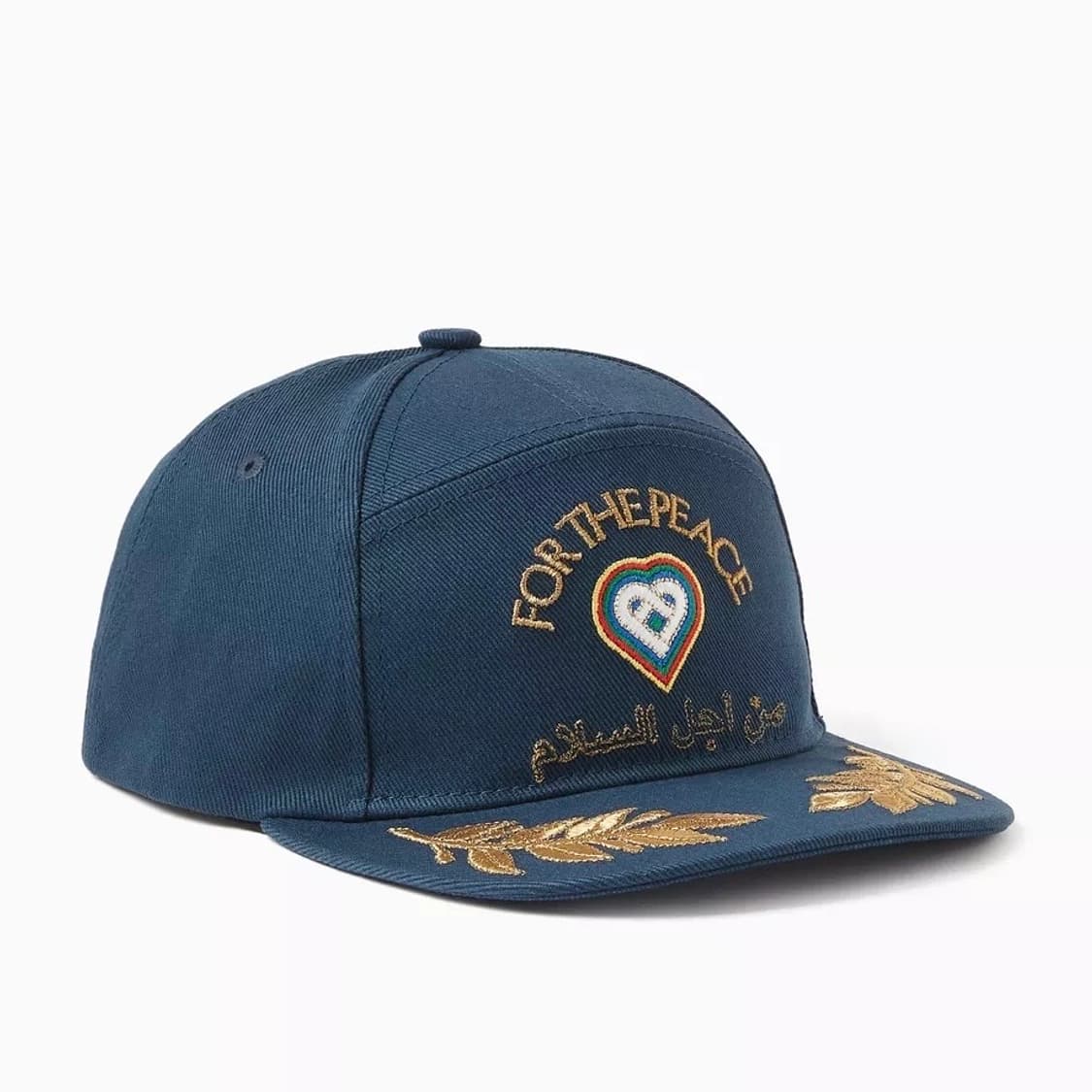 카사블랑카 FOR THE PEACE 자수 캡 모자 네이비 O/S 상품이미지1