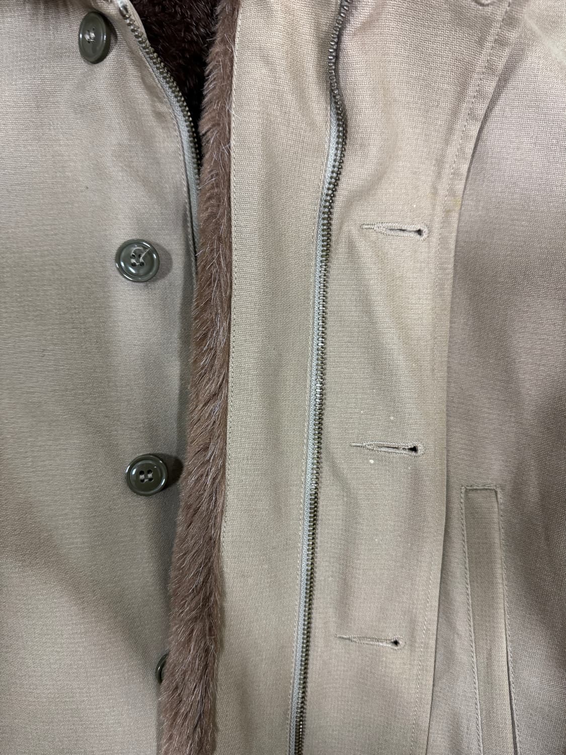  NAVY department N-1 덱 자켓 에이징 안된 S급 상품이미지5