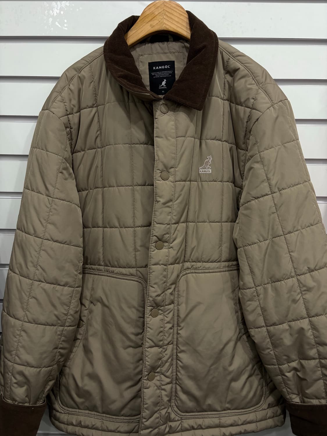 캉골 패드로 코듀로이 패딩자켓 XL 상품이미지1