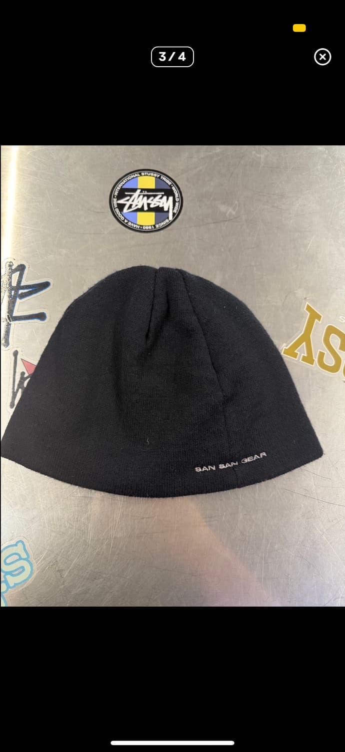 산산기어 22fw 비니 블랙 상품이미지3