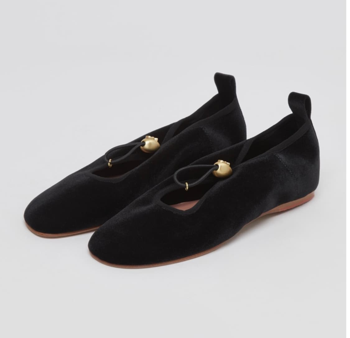 아카이브앱크 Luv string flat(velvet black)_OK1 상품이미지1