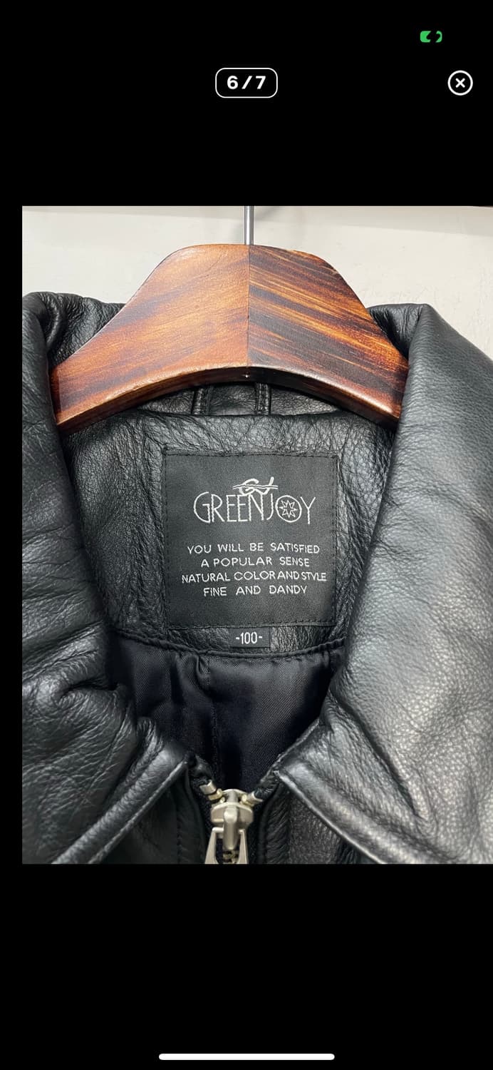 그린조이 레더재킷 A2408 상품이미지6
