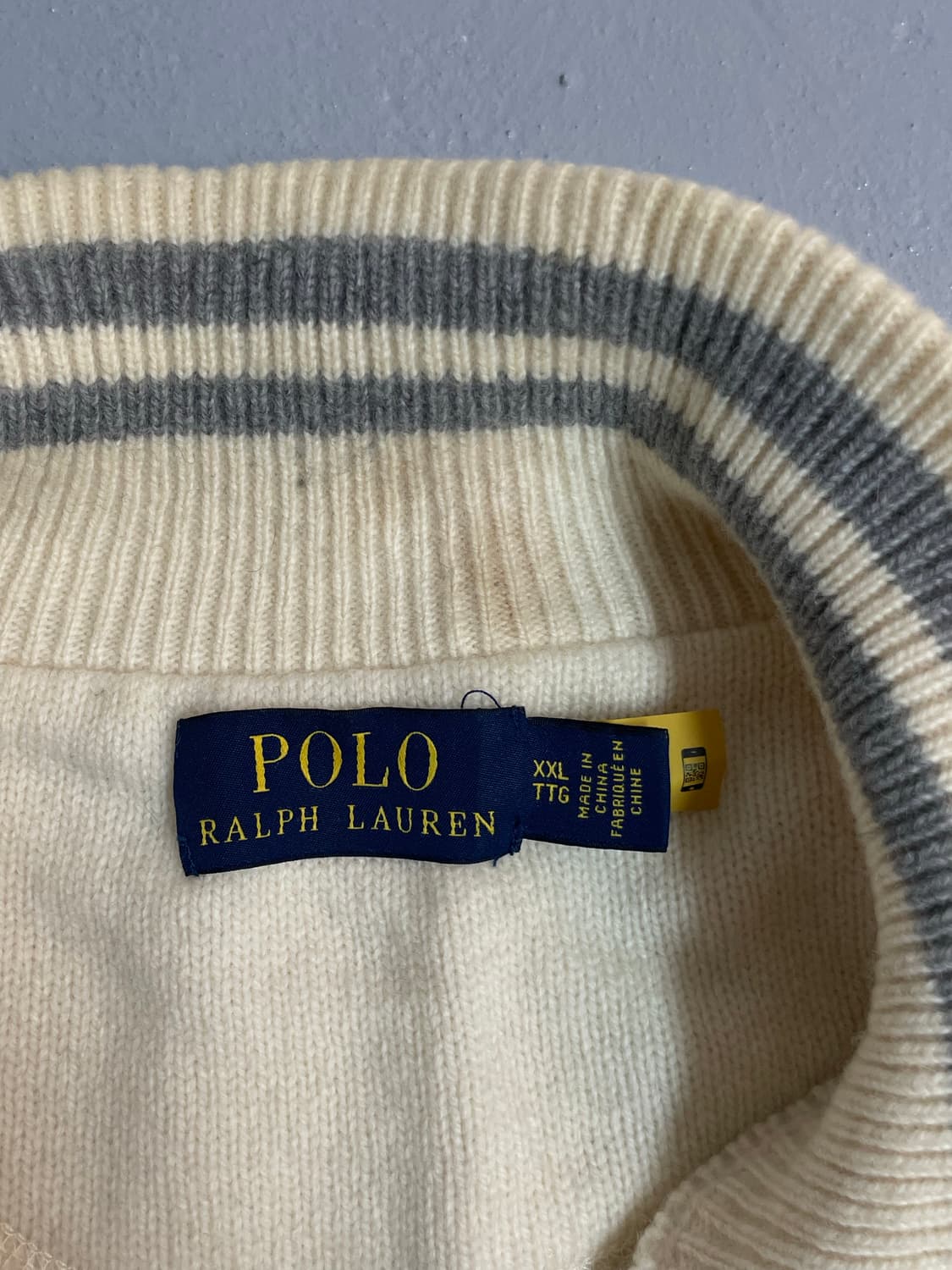 폴로 하프집업 니트  상품이미지6