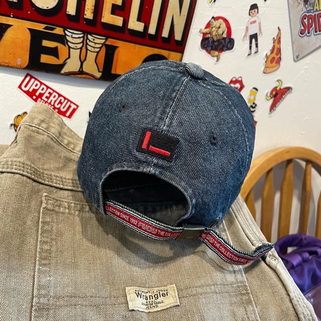 후부 데님 볼캡 상품이미지5