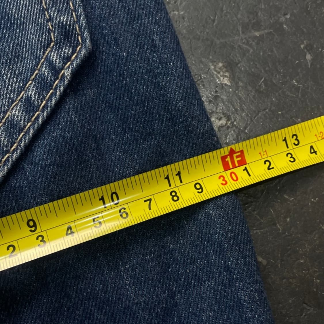 34 리바이스 901 타입원 Thread 자수 데님팬츠  상품이미지7