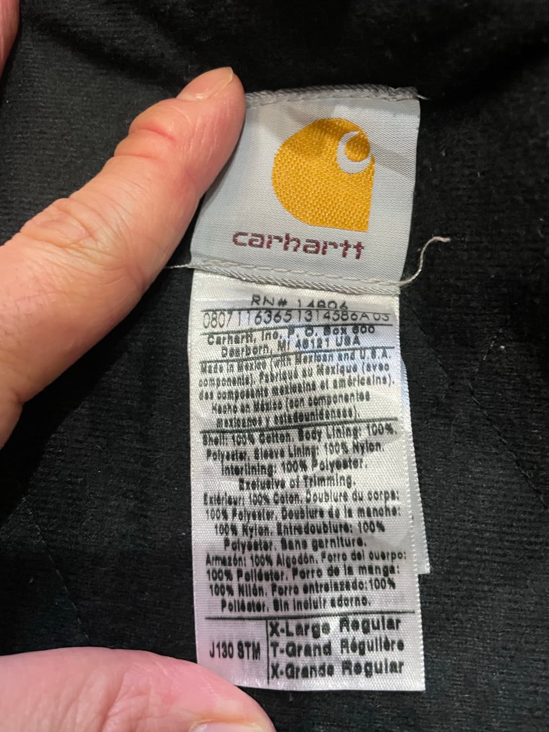 Carhatt 칼하트 J130 STM 액티브 자켓 XL 상품이미지10