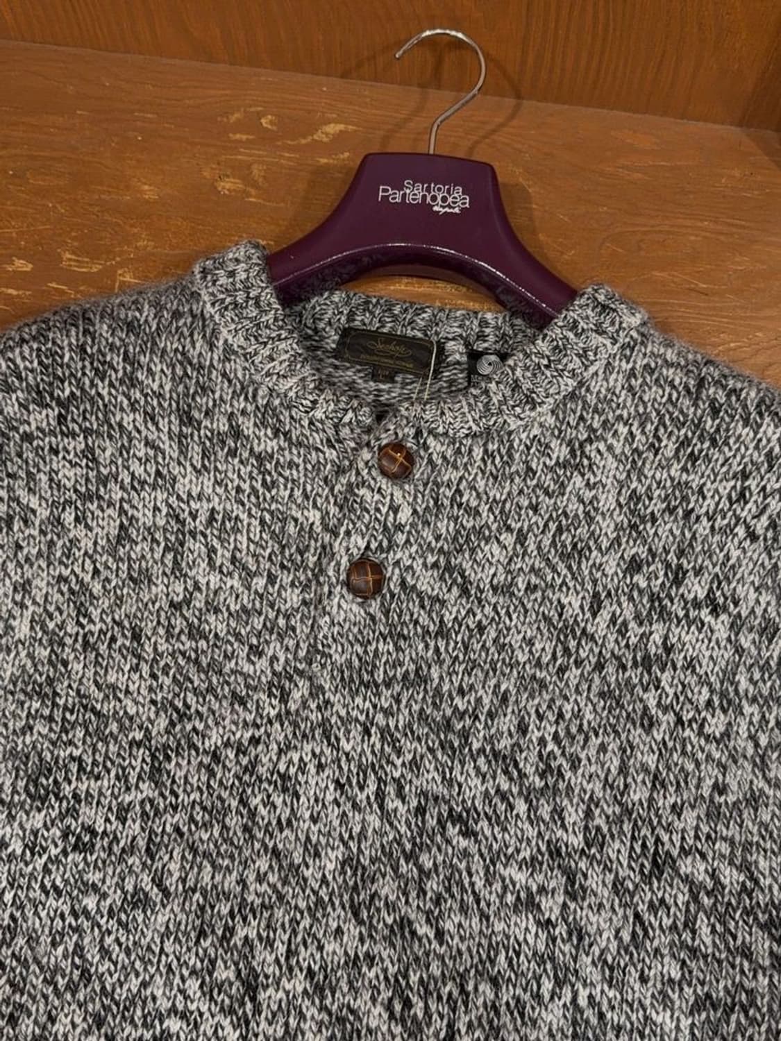 시홉 헨리넥 니트 상품이미지7