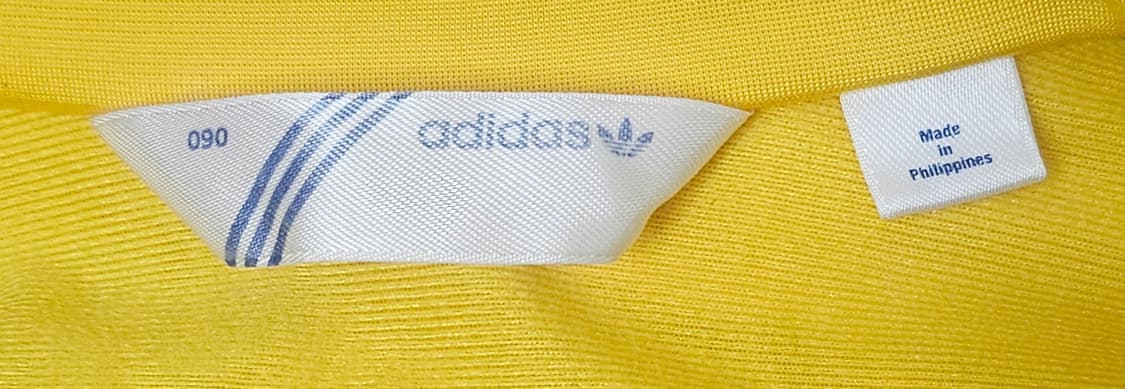 (90)S ☆초대장급☆ 아디다스 파이어버드 백로고[옐로우그레이]트랙탑져지 상품이미지2