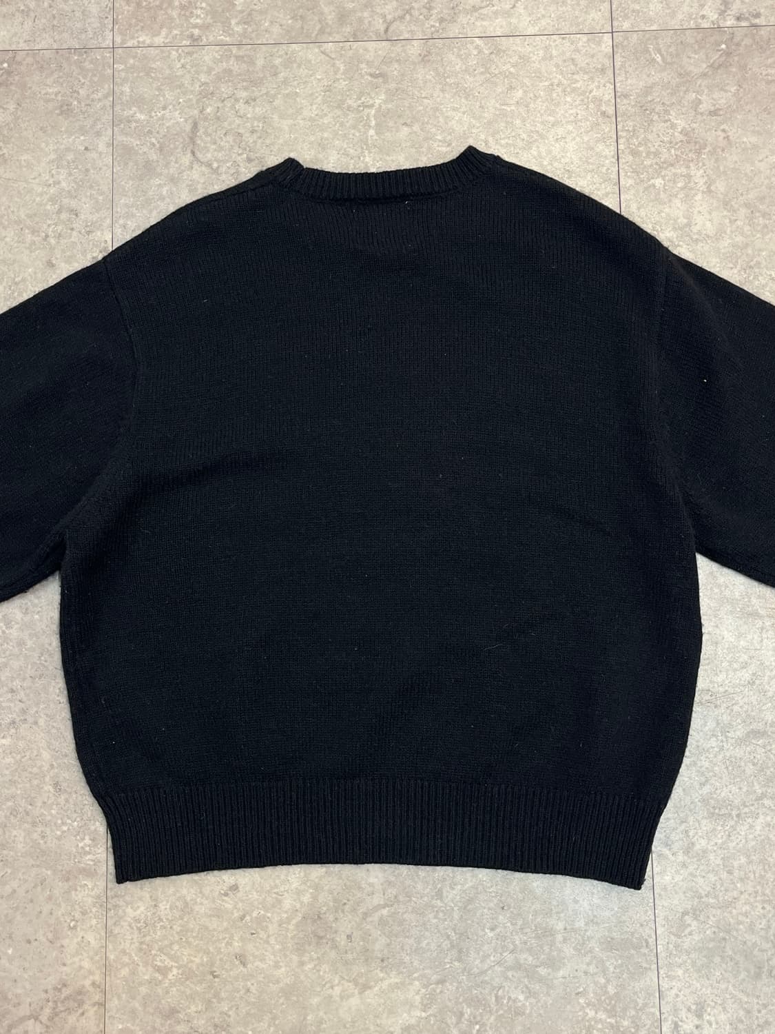 AECA 니트 블랙 S #csz2379  상품이미지7