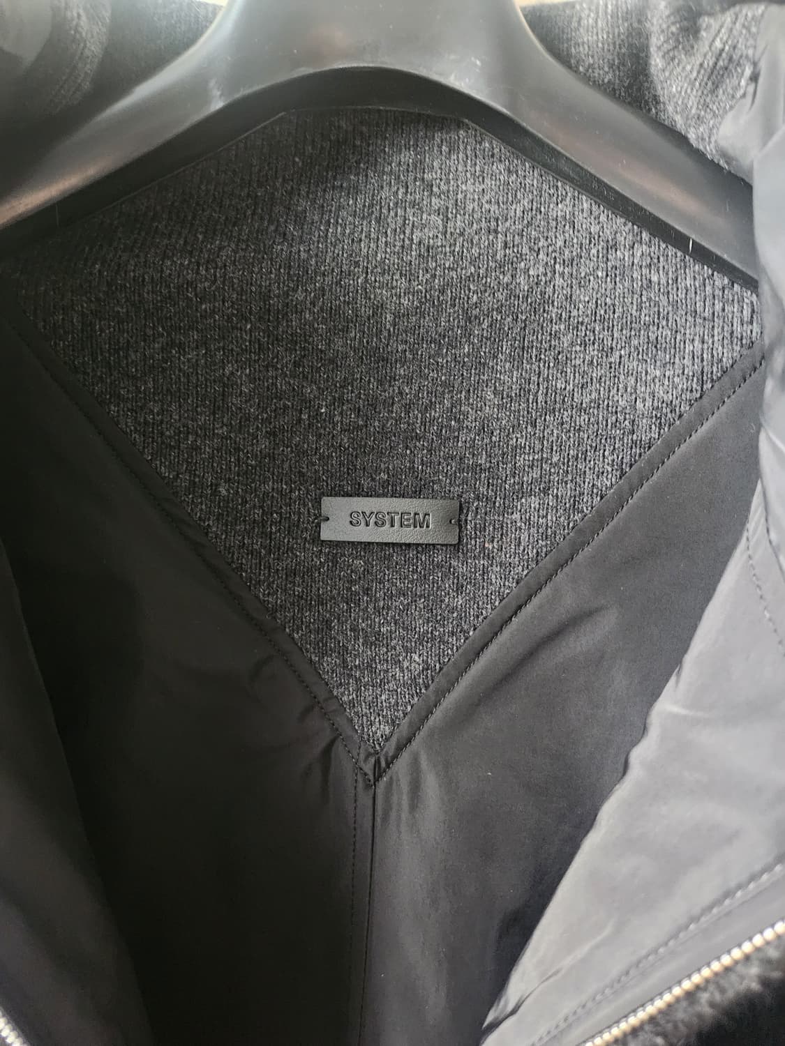 시스템인조퍼베스트+니트조거팬츠  상품이미지6