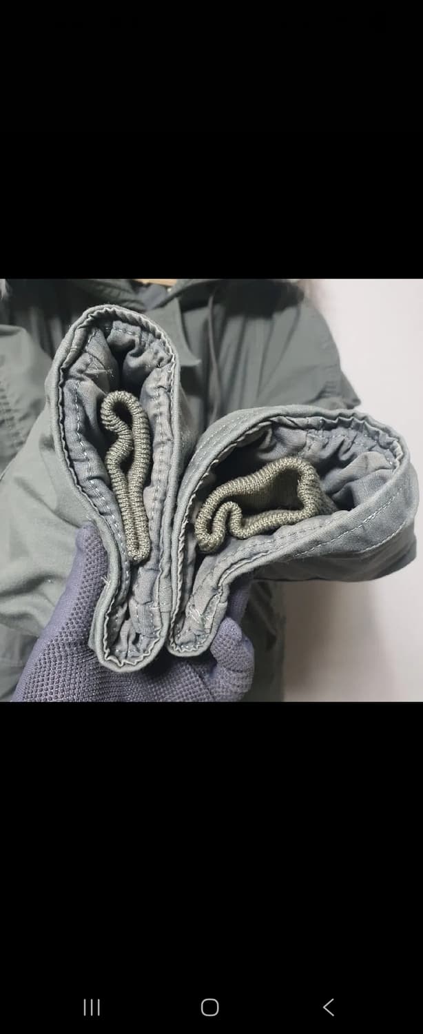 E283 미공군  N-3B 남성 패딩 L 상품이미지4