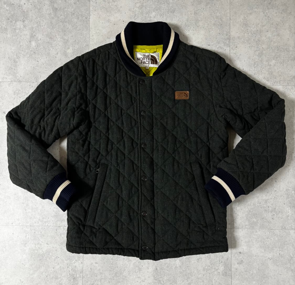 노스페이스 퀼팅 붐버 울 자켓 상품이미지1