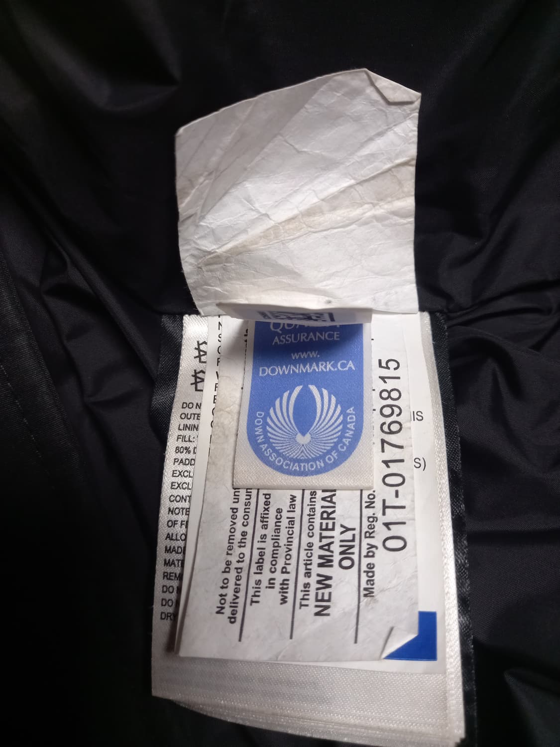 캐나다구스 패딩 블랙 S(실용95) 상품이미지7