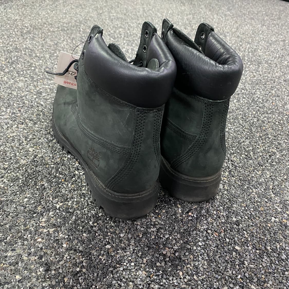 팀버랜드 블랙 누벅 가죽 6인치 프리미엄 부츠 B4055 상품이미지4