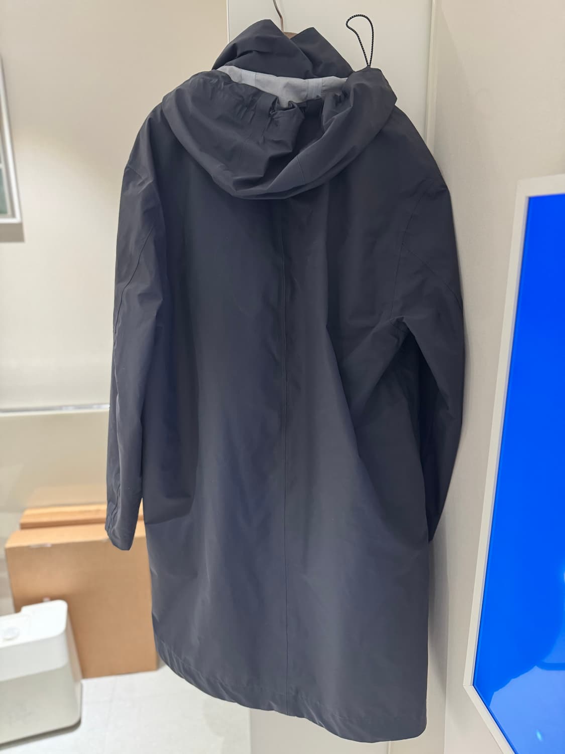 자라 네이비 후드 코트 자켓 (패딩조끼포함) L 상품이미지8