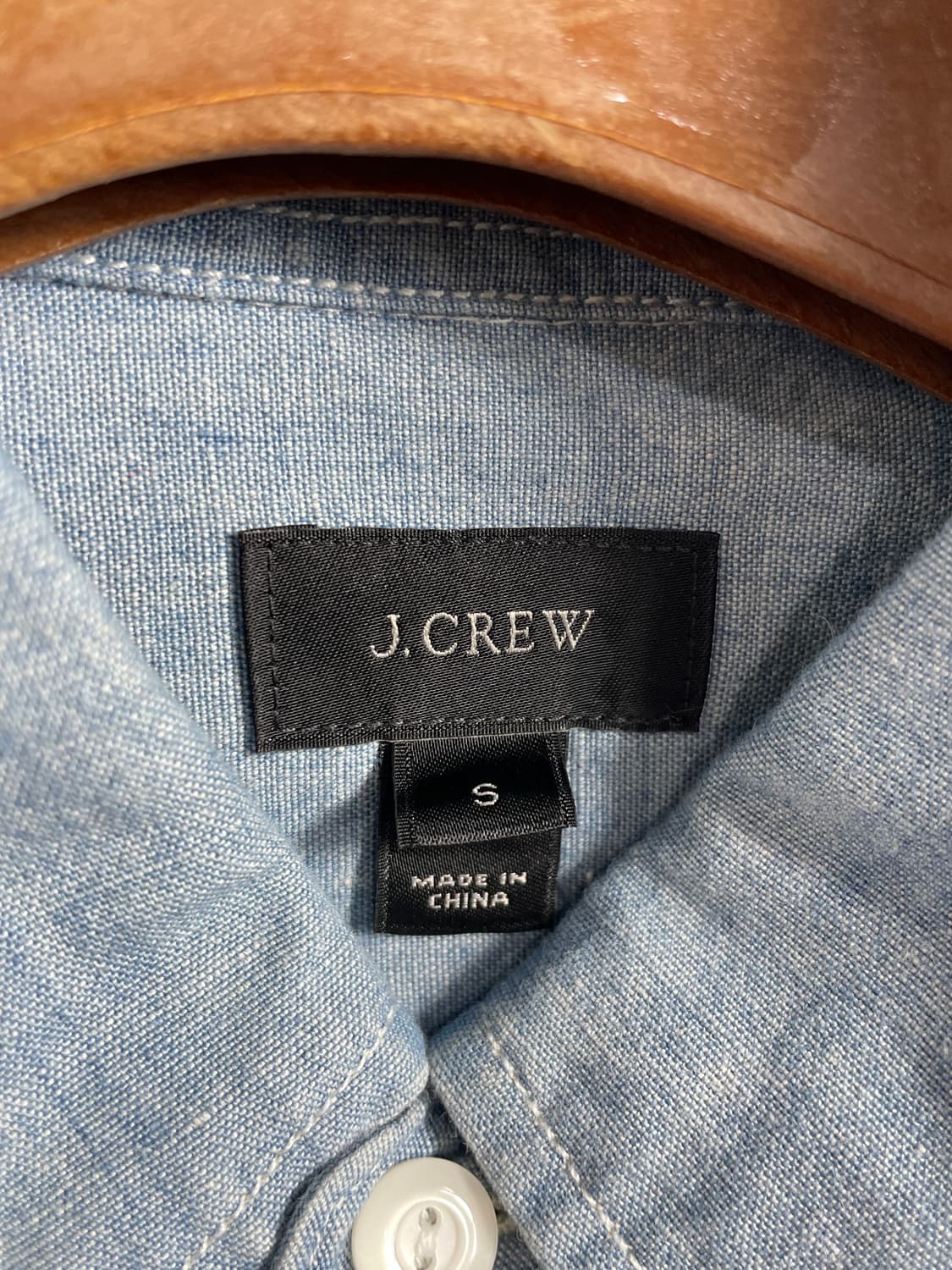 J.Crew 옥스포드 반팔 셔츠 블루 상품이미지2