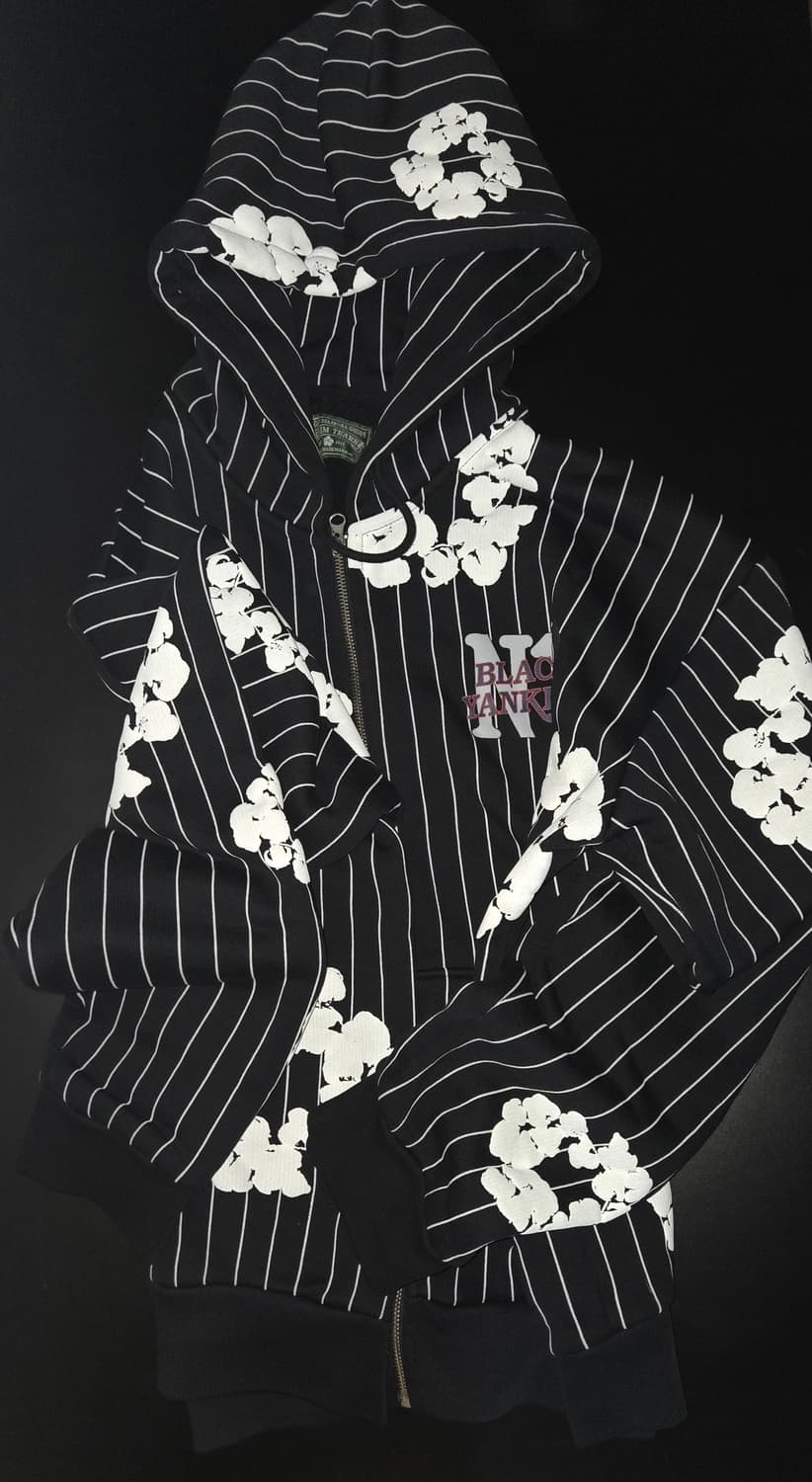 데님티어스 블랙양키즈 콜라보 셋업 상품이미지3