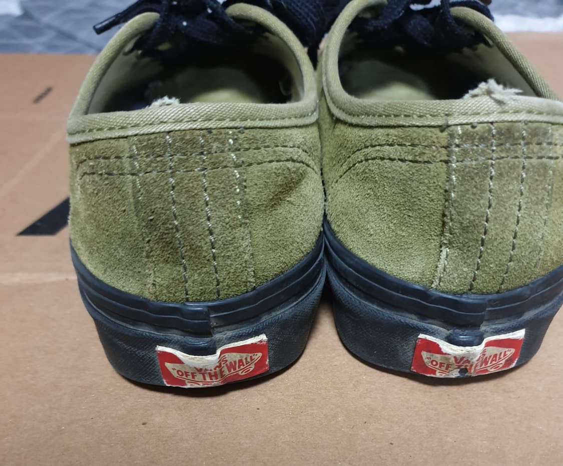 (희귀매물) 반스 어센틱44 DX 올리브 블랙 스니커즈 (220) 상품이미지4