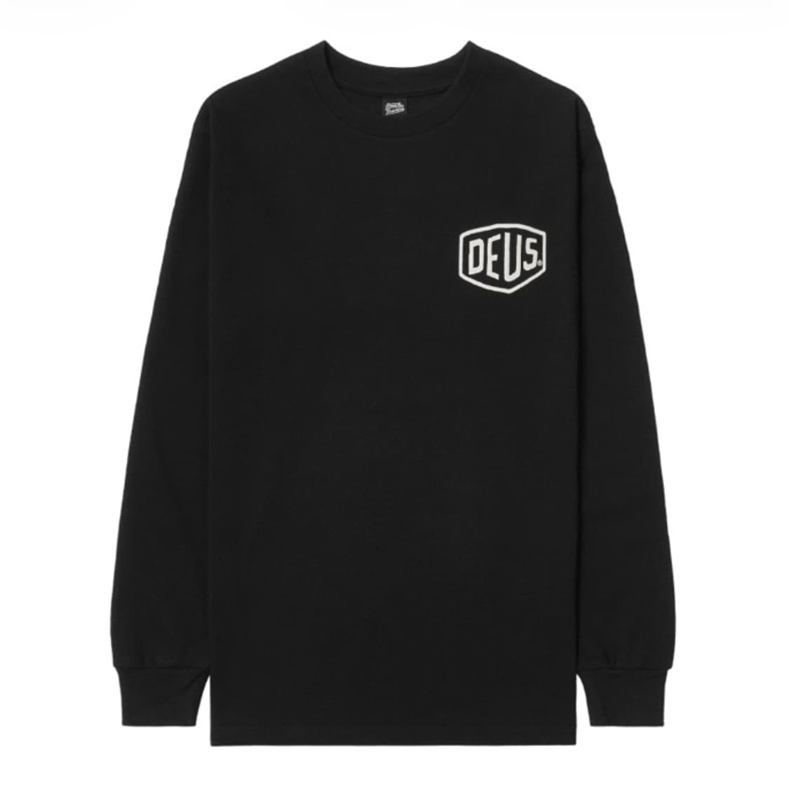 데우스 엑스 마키나 서울 컬리지 롱슬리브 티셔츠 블랙 상품이미지2