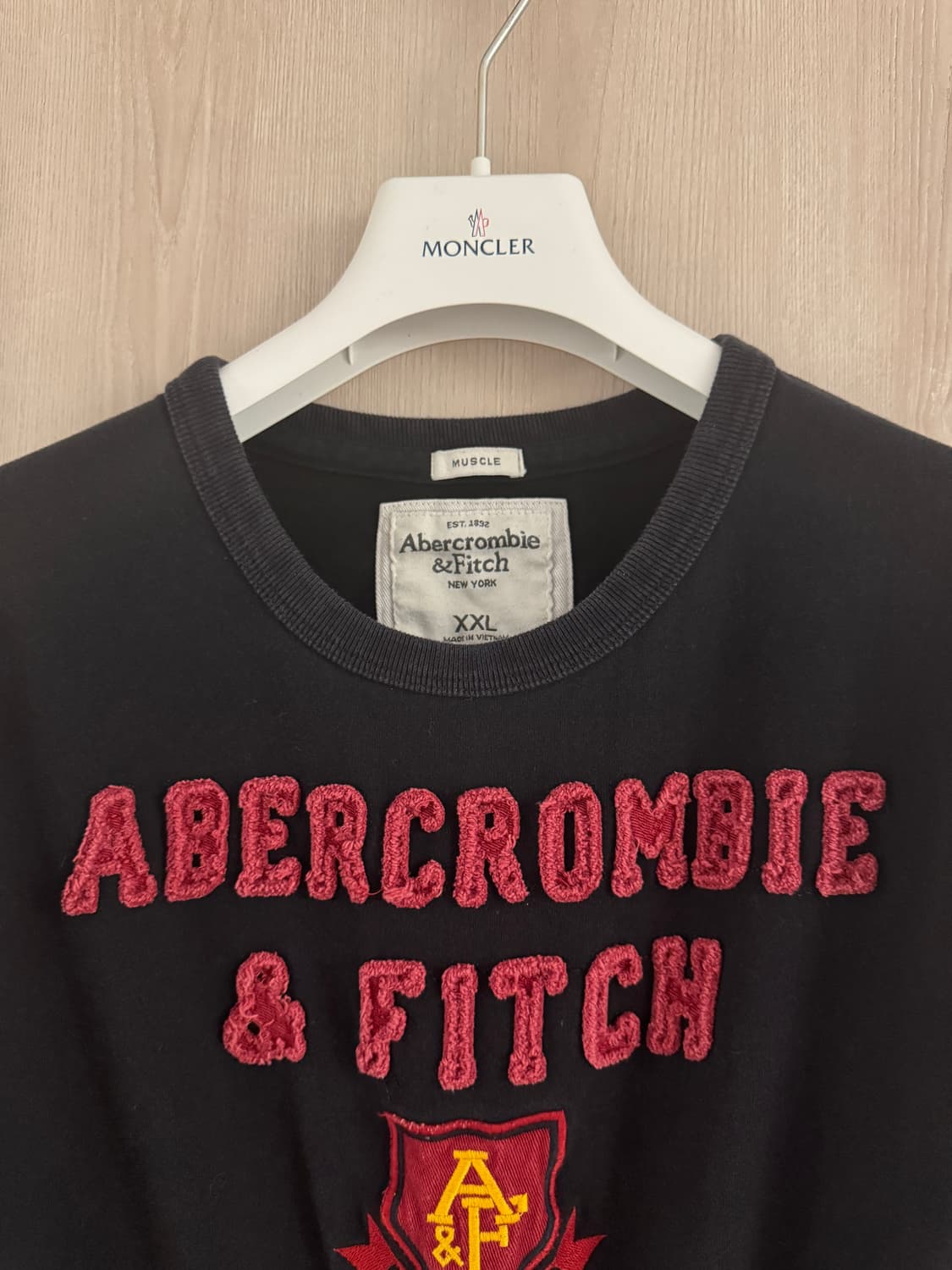 아베크롬비 머슬핏 긴팔티 XXL 상품이미지1