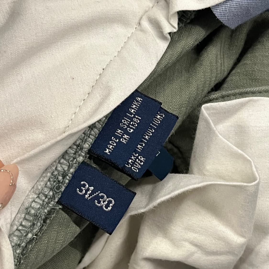 [정품] 폴로 골프 코듀로이 팬츠 카키 b15 상품이미지5