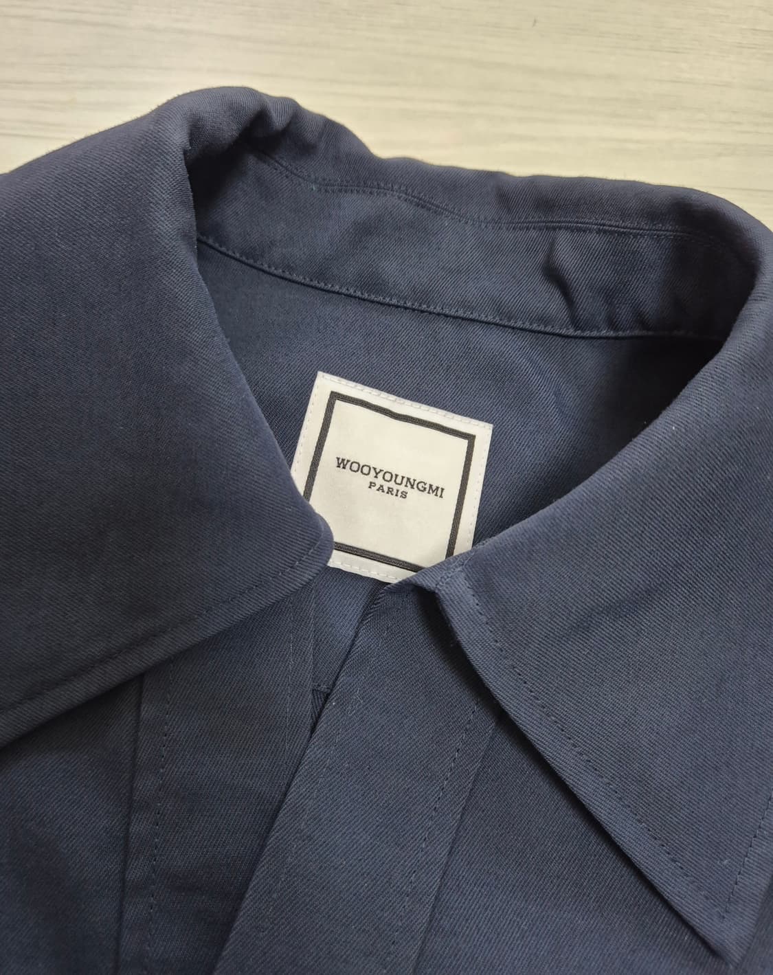 (정품) 우영미 네이비 폴로 카라 티셔츠 48 상품이미지2
