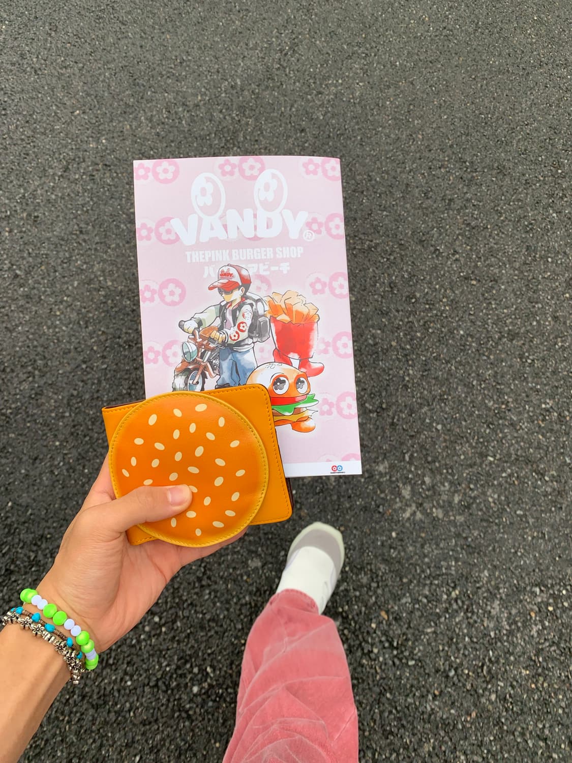 Vandy the pink 햄버거 지갑 상품이미지1