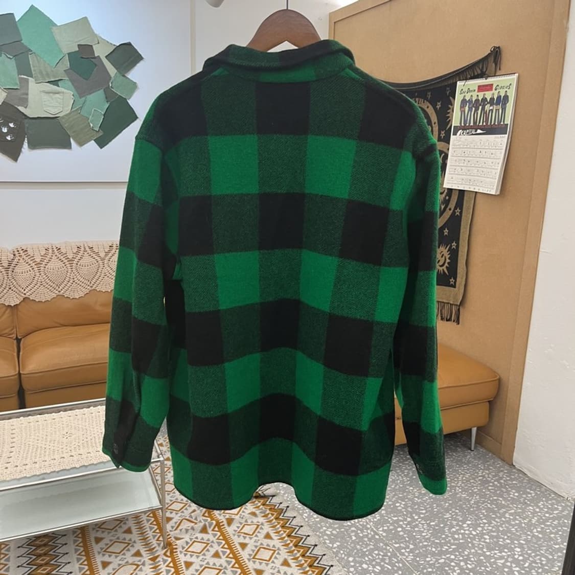 BEMIDJI WOOLEN MILLS 체커보드 자켓 L C11010 상품이미지4