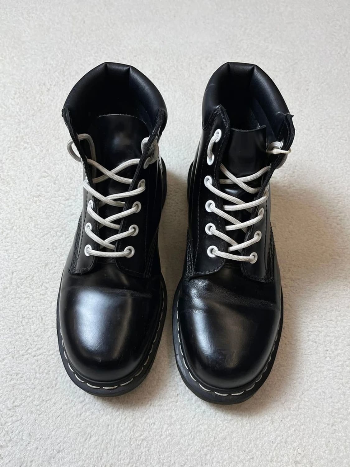 닥터마틴 939 화이트 스트랩 미들 워커 A1840 상품이미지3