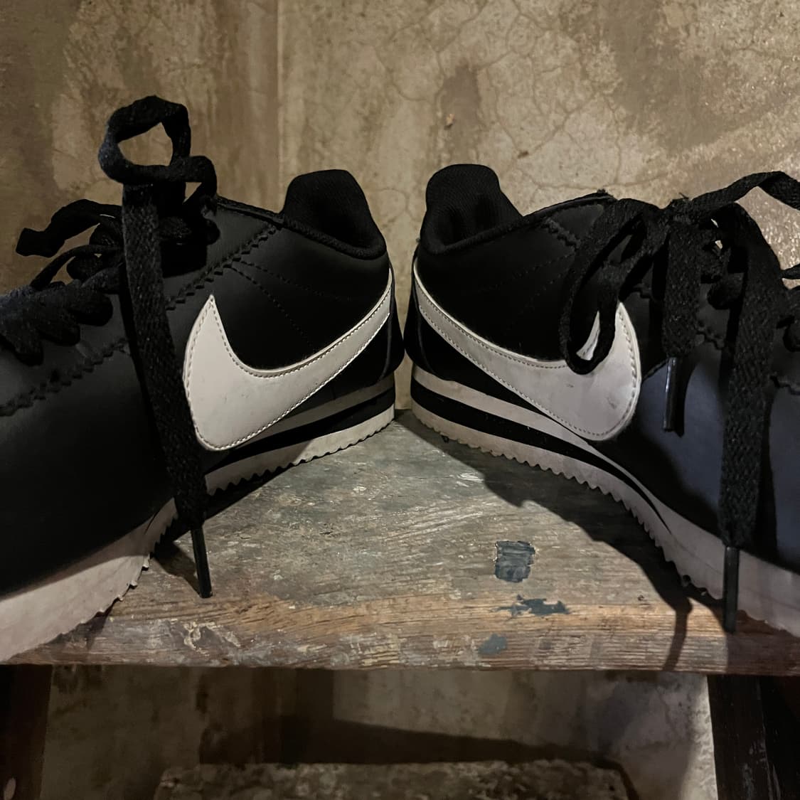 나이키 코르테즈 검흰 상품이미지4