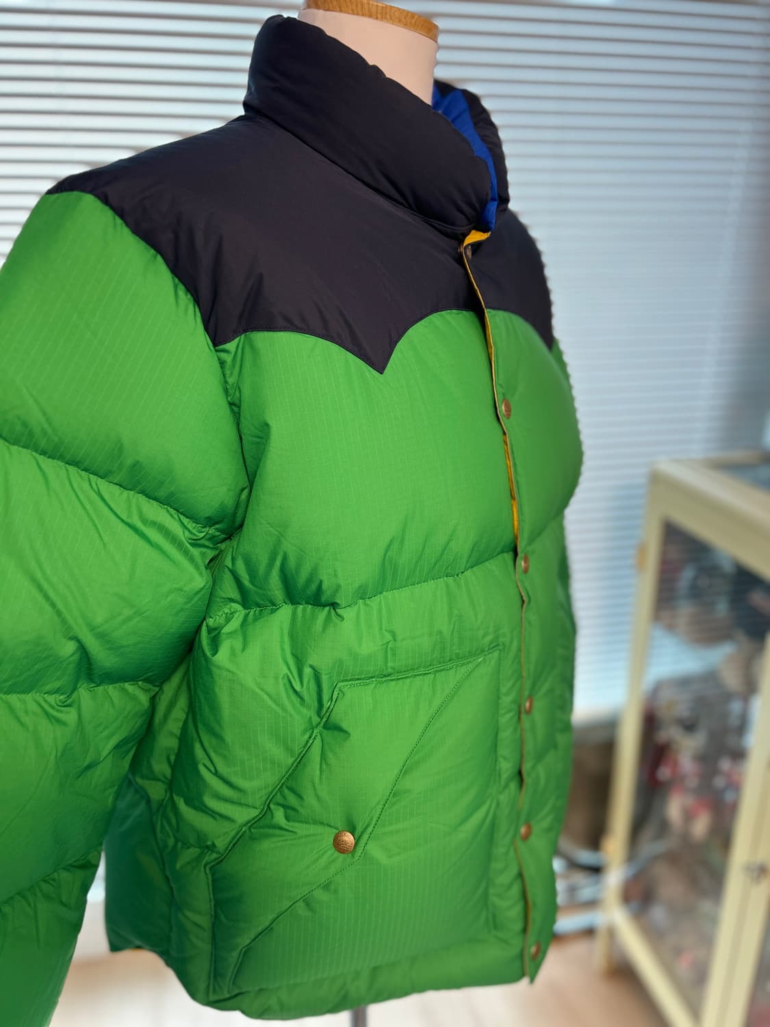 랄프로렌 폴로 컬러블록 웨스턴 다운 자켓 XL 상품이미지6