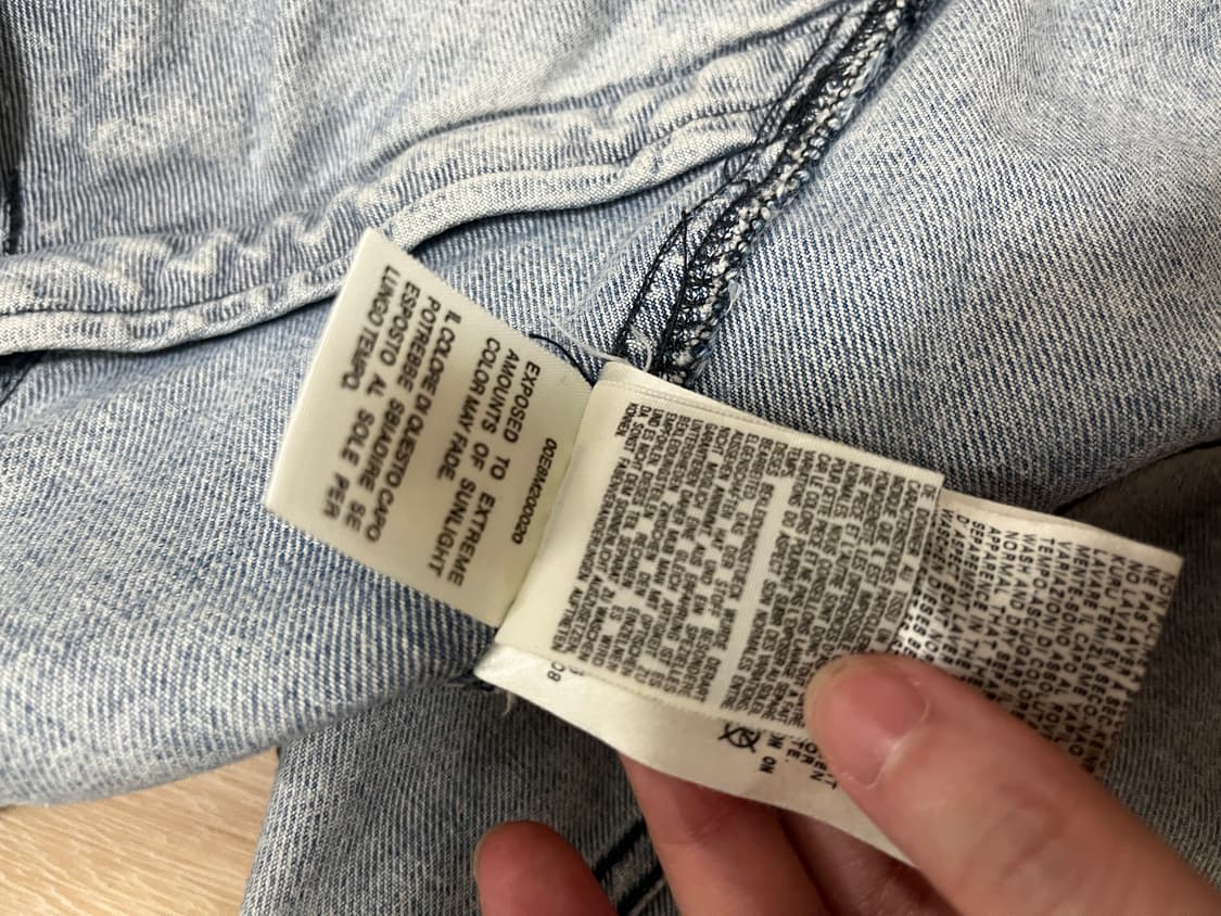 디젤 데님 퍼 조끼 상품이미지4