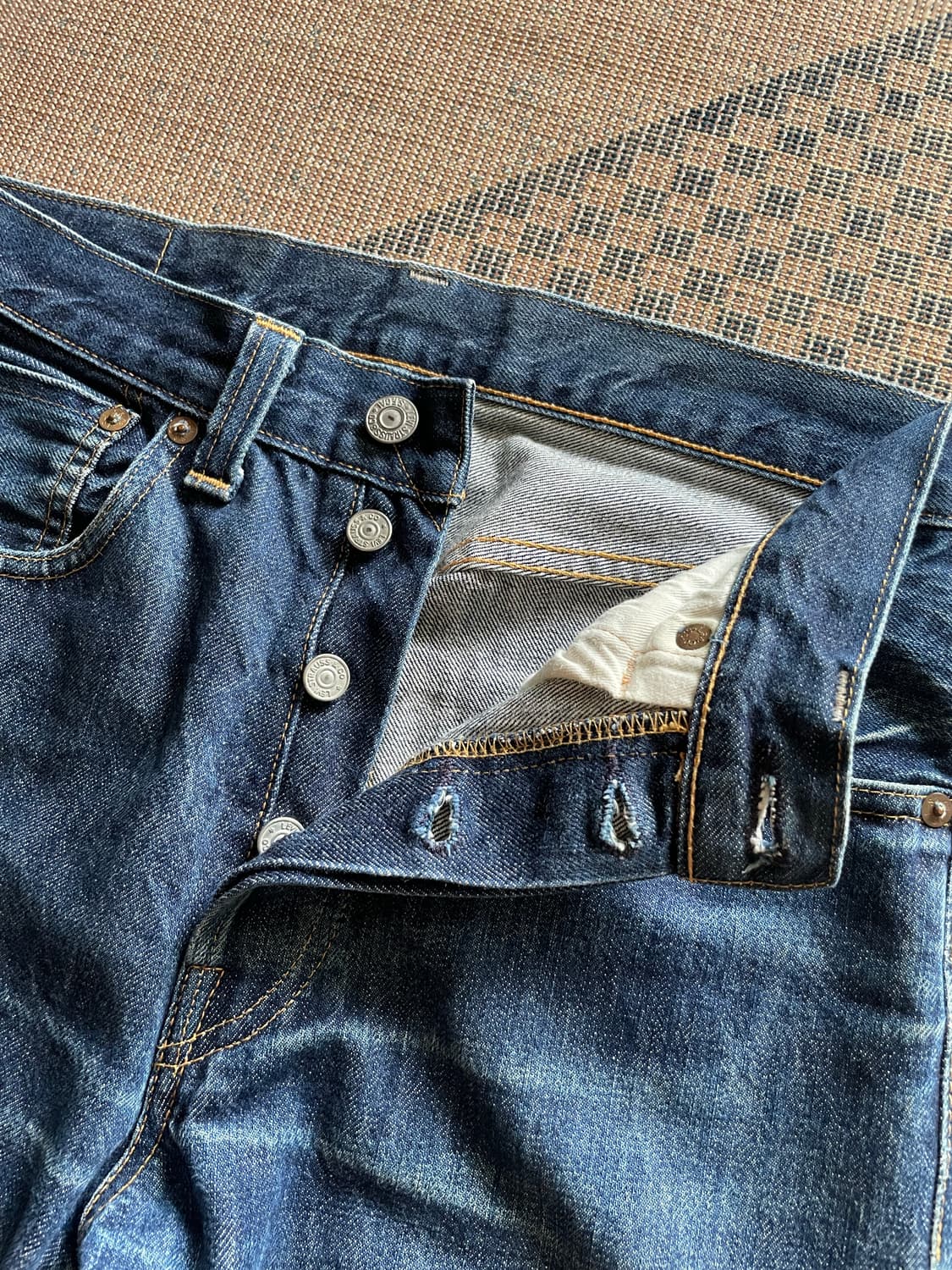 LVC 47501 501XX Big E Selvedge 상품이미지4
