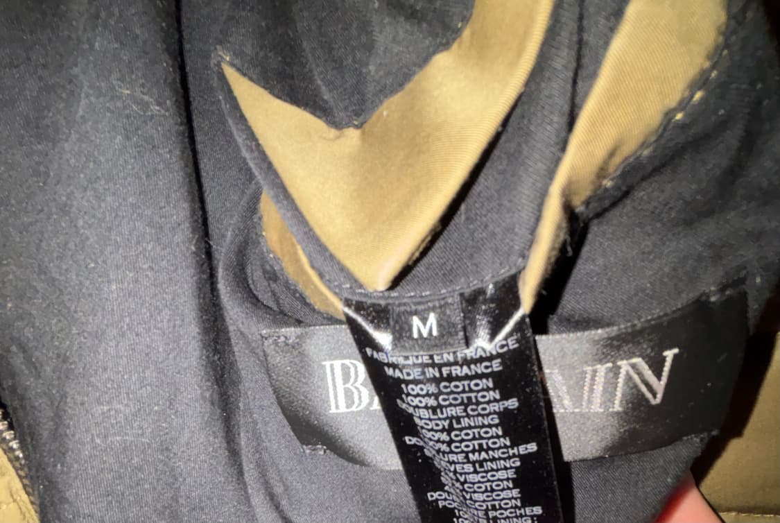 Balmain 14fw 더블 라이더 푸퍼 자켓 상품이미지6