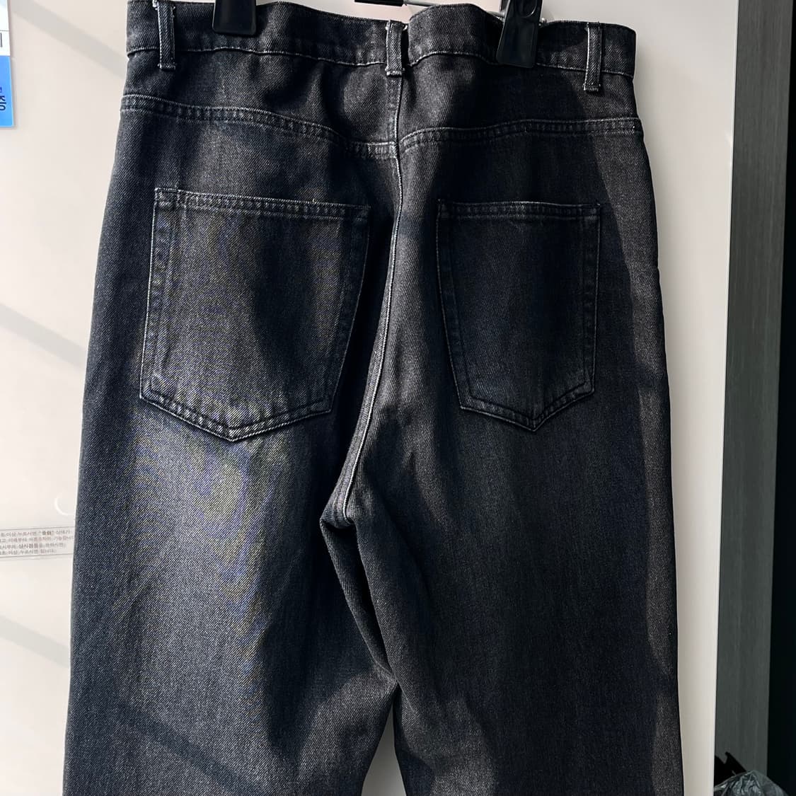 스테디 에브리 웨어 릴렉스드 데님 미디엄블랙 3size 상품이미지5