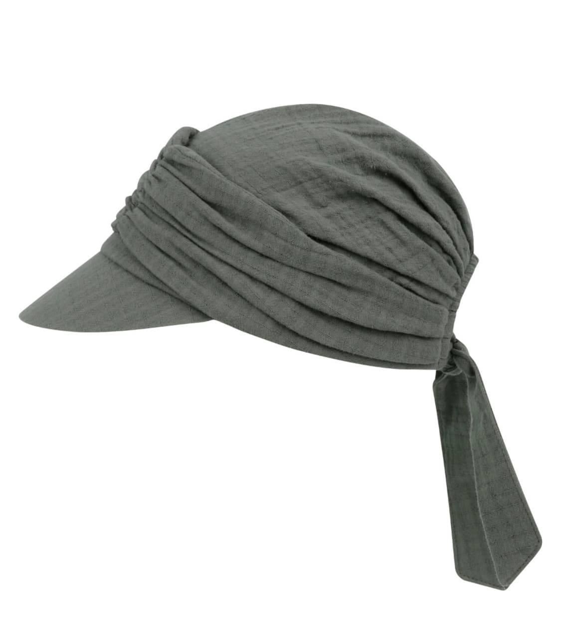 코이세이오 KNOT SHIRRING CAP GREY 상품이미지4