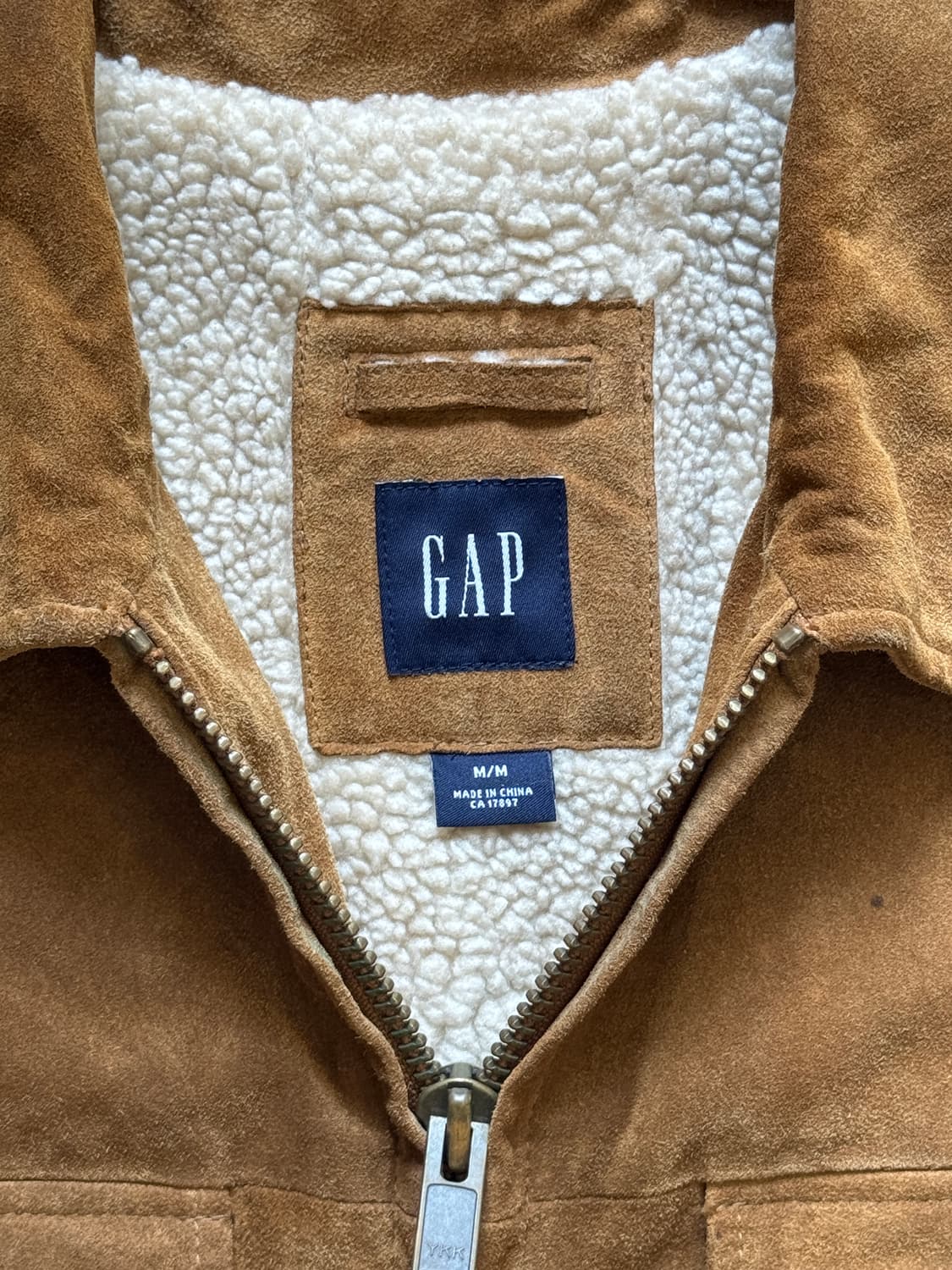 90~00s 갭 스웨이드 자켓(O70) 상품이미지2