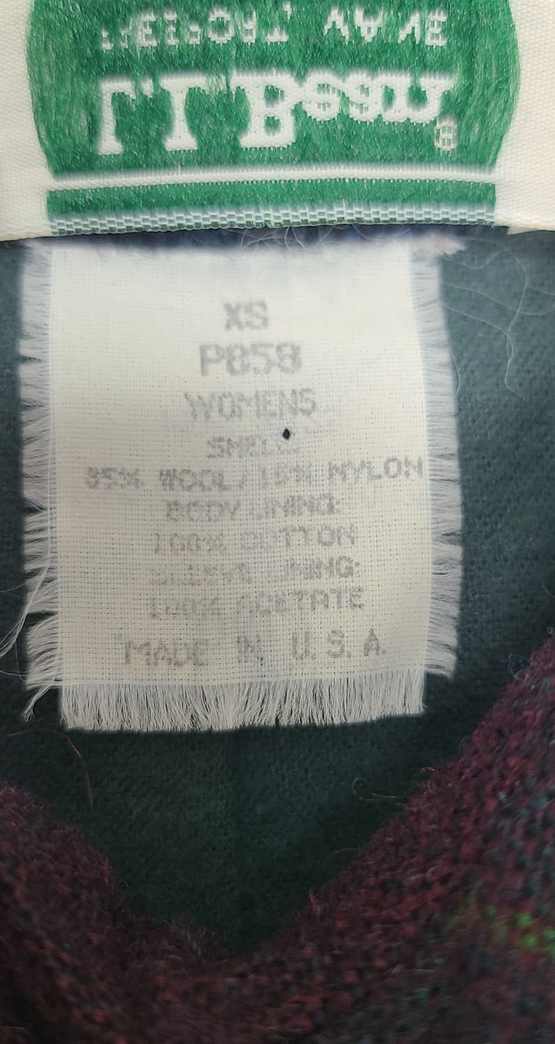 '90s L.L.bean 클래식 울 셔켓 상품이미지6