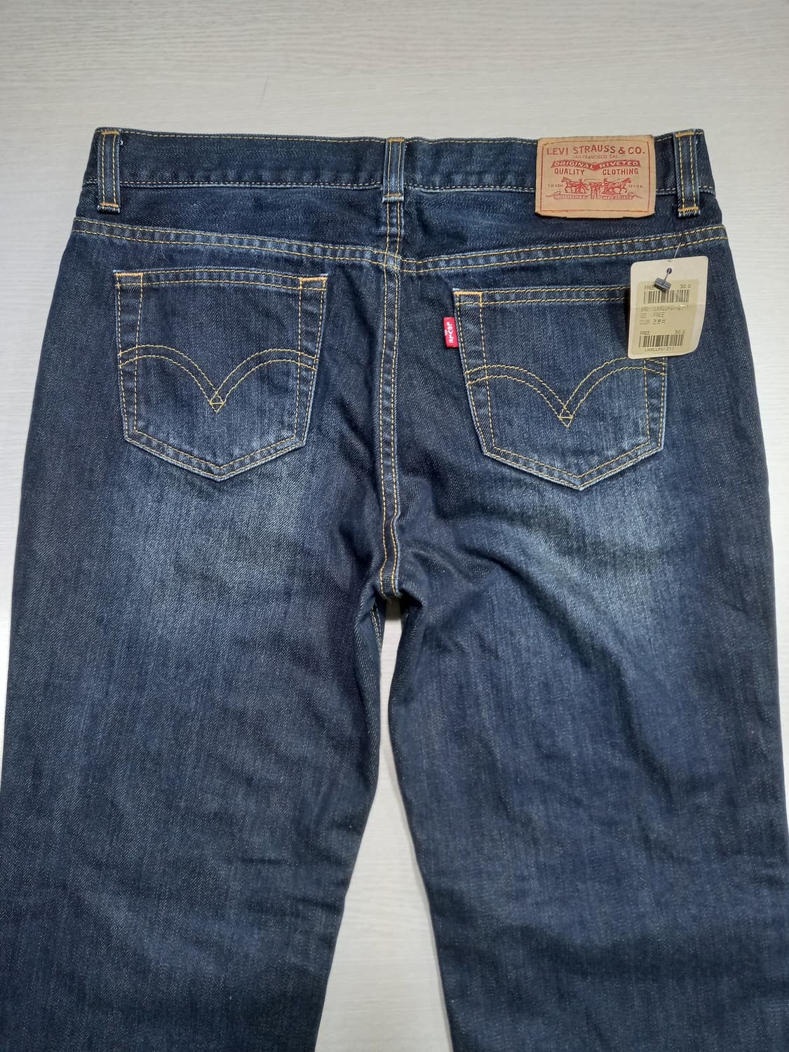 29 새상품 리바이스 키즈 Kor 워싱 상하스판 슬림일자진 29-561 상품이미지4